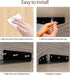 4 Gusset Pcs Heavy Duty Joints, Trapezi Corner Code, Bracket Corner Brace Bracket Fasteners, Furniture Shelf Support