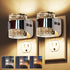 L LOHAS LED 2 Pack 3CCT Night Lights Plug into Wall, 3000K/4000k/5000K