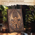 DND Campaign Journal with 3D Cthulhu Embossed Leather Cover - 192 Blank Pages A5 Notebook Great RPG Notepad for GM & Player (Bronze) by CZYY