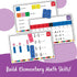 Set 1st Counting Learning Resources MathLink Cubes Elementary Math Activity - Math Manipulatives for Elementary School