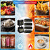 Aliceset 80 9. 5 9. 5 6 Inch Pcs Thank You Insulated Bags for Food Delivery Bulk x x Take Away Bags Thermal Insulation