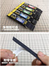 100pcs Self-Adhesive Sanding Paper (400Grit, 600Grit, 800Grit, 1000Grit, 1200Grit) 5 Packs Waterproof Wet/Dry for DIY