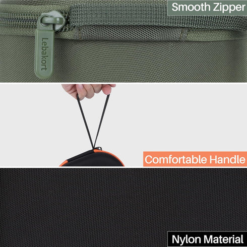 066 030 Lebakort Storage Case Compatible with Walkers Razor Slim/PROHEAR Electronic Shooting Earmuff Hearing Protection