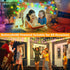 33 60 OMIKA FT Globe Battery Powered String Lights, LED Warm White & Multicolor Battery String Light, USB Powered