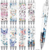 Butterfly Print Ballpoint Pens, 24PCS Kawaii Butterfly Pens Set, Retractable Positive Affirmation Pens for Office