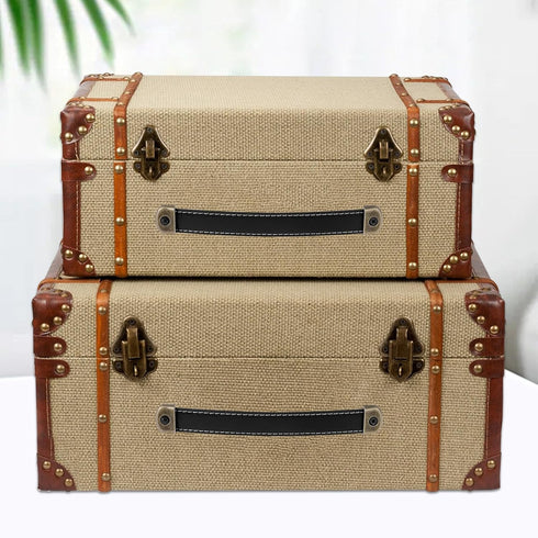 2 Pcs Leather Strap Handles with Mounting Screws, Modern Leather Cabinet Knobs for Drawers, Suitcase, Luggage, Trunk