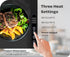 BloomFlex Electric Food Warming Tray Large Buffet Server with Adjustable Temperature, Cool-Touch Handles & Non-Stick