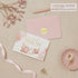 50 Pack Baby Shower Thank You Cards - Baby Girl Thank You Notes with Assorted Envelopes & Stickers - Cute Pink