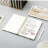 Hardcover Spiral Notebook, College Ruled, A5 Small, 5x7, 160 Pages, Aesthetic Note Taking for School