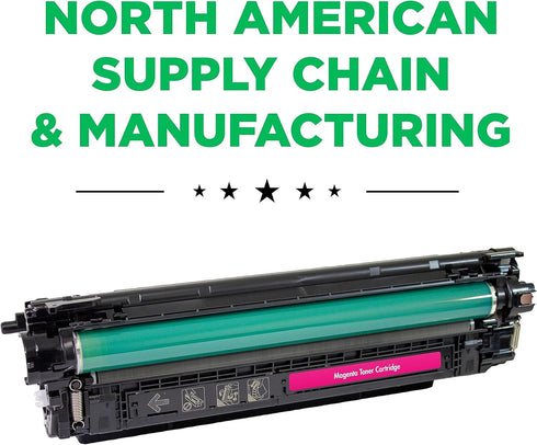 Clover Remanufactured Extended Yield Toner Cartridge for HP CF363X | Magenta Replacement