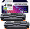 HP CF410A 410A Black Toner Cartridge Replacement for Color Pro MFP M477fdw M477fdn M477fnw (Black, 2-Pack)