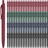 deegtran 200 Pack No Bleed Black Pens, Retractable Ballpoint Medium Point, Smooth Ink, 1.0MM Black Ink