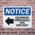 (2 Pack) OSHA Notice Sign, 14 Inch X 10 Inch Indoor/Outdoor Rust-Free Aluminum Metal Signs for Workplace