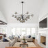 G9 4.72 Globe Lamp Shade Replacement Glass Globe Shade Round Ball Lamp Cover Gray for Chandelier Ceiling Light Pendant