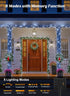 2 Pack 144Ft 400 8 Brightown Solar Christmas String Lights Outdoor, Total LED Twinkle Fairy Lights Waterproof