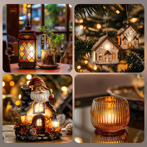 200PCS 200Hours Flameless LED Tea Lights Candles, Realistic and Bright Flickering Long Lasting Battery-Powered, Ideal