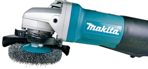 Makita 1 Piece 4 Inch Crimped Wire Wheel Brush for Grinders, Light-Duty Conditioning for Metal