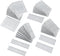 SHALL 18 Gauge Brad Nails, 4000-Count Assorted, 2”, 1-1/4”, 1”, 5/8 Inch for Pneumatic Nailers
