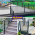 Split Post Base Cover for 1.25"x1.25" Post/3.5"x3.5" Base, Decorative Skirt Covers for Indoor/Outdoor Railing