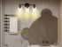 3 Fixtures(Bulbs Porch,E26 Ldeco Light Bathroom Light Included.),Black Vanity Lights with Clear Glass Shade,Modern Wall