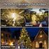 2 Pack 72FT 200 8 IP65 Selarlyt Solar Christmas Lights Outdoor, LED Solar String Lights with Lighting Modes, Waterproof