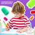 Chivao 25 Pcs Squishy Pencil Soft Grip for Kids Handwriting Grips for Pencils Colorful Cushioned for Adults Kids