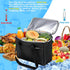 3 Reusable Cups Drink Carrier for Delivery with Adjustable Dividers, Insulated Drink Caddy, Beverages Carrier Tote Bag