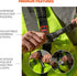 Ergodyne Squids 3138 Barcode Scanner Padded Harness, Tethering Lanyard for Bar Code Scanners, Black, Small