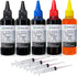 Printer Ink Dye Refill Kit for HP 61 60 62 63 950 902 564 920 901 940, 2 Black, 1 Cyan, 1 Magenta, 1 Yellow, 100ML x5