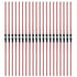 22 AWG JST SM 2 Pin Plug; Male and Female Connector Adapter; 135 mm Electrical Cable Wire; 20 Pairs