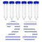 Membrane Solutions 50mL Conical Centrifuge Tubes, 25 Pack Sterile Plastic Test Tubes with Screw Caps, Non-Pyrogenic