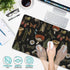 Vintage Mushroom Large Mouse Pad, Extended Gaming Mouse Pad Waterproof Desk Mat with Stitched Edge, Non-Slip Base,