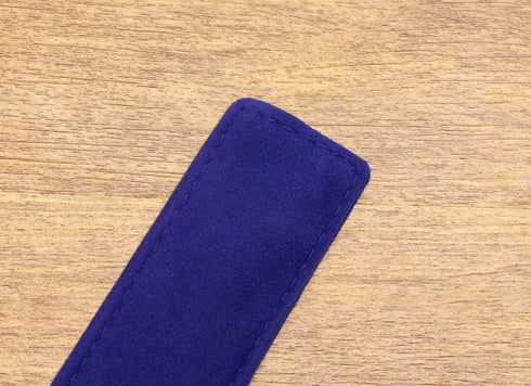 Tupalizy 10PCS Velvet Drawstring Pen Pouch Bag, 6.9x1.4 Inch Small Case for Protecting Gifting Storing Pens (Blue)