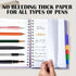 CAGIE 5 Subject Notebook, College Ruled 6'' x 8'' Hardcover Spiral Notebook with 5 Removable Colored Dividers, Purple
