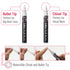 Mr. Pen White Chalk Markers, 4 Pcs Assorted Size Liquid Chalk Pen for Chalkboards
