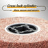 SALI Non Woven Wire Abrasive Drawing Polishing Wheel Flap Brush for Metal Surface Conditioning 120x100x19mm