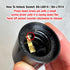 E26 Bulb 2 PACK BRIGHTTIA Shade-Ready Light Socket, Cover & Cord Grip Kit - Standard Screw-in Lamp Holder Replacement