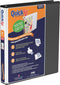 Stride QuickFit 1 D-Ring View Binder, Black