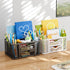 Marbrasse Mesh Desk Organizer, Pen Organizer with 2 Drawers, 5 Compartments for Office Art Supplies, Black