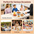 Countertop, 4 Warming Mat for Food - Electric Silicone Food Warming Tray for Buffet, Rollable Food Warmer Mat for Fast