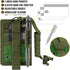 IronSeals Tactical ID Card Holder Detachable Hook & Loop Badge Holder with Key Ring and Adjustable Neck Lanyard