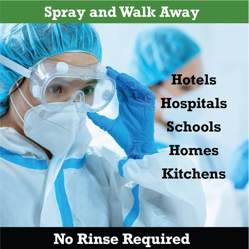 SNiPER Hospital Disinfectant, 32 Ounce Spray, Odor Eliminator & All-Purpose Cleaner