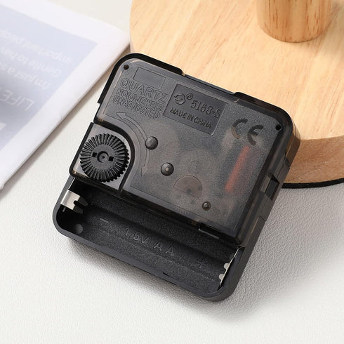 SUPVOX Quartz Clock Movement Replacement - DIY Clock Mechanism Repair Part, Silent Battery Operated Wall Clock Motor