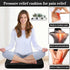 Auvivasital Tailbone Gel Seat Cushion for Long Sitting, Soft and Breathable, Thick Gel Seat Cushion for Back, Sciatica