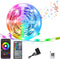 GANZQH Led Lights for Bedroom 50FT, RGB Led Strip Lights Color Changing Indoor,