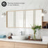 511618 Millbridge 1-Light Dimmable Design House Wall Light Traditional Indoor Light with Alabaster Glass for Bathroom