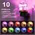 10 L LOHAS LED Night Light, Night Lights Plug into Wall with Color Change RBG Nightlight Plug in Wall, Built in Dusk