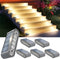 Solar Step Lights for Outside, 6-Pack Stair Light Outdoor Waterproof IP67, 14