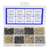 newlng 1600pcs 2MM Small Screws, Phillips Flat Head Cross Self Tapping Tiny Screw Set