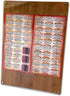 Bam & Boo Natural Bamboo Picture Frame & Bulletin Memo Board, Tabletop & Desk (11 x 14 in)